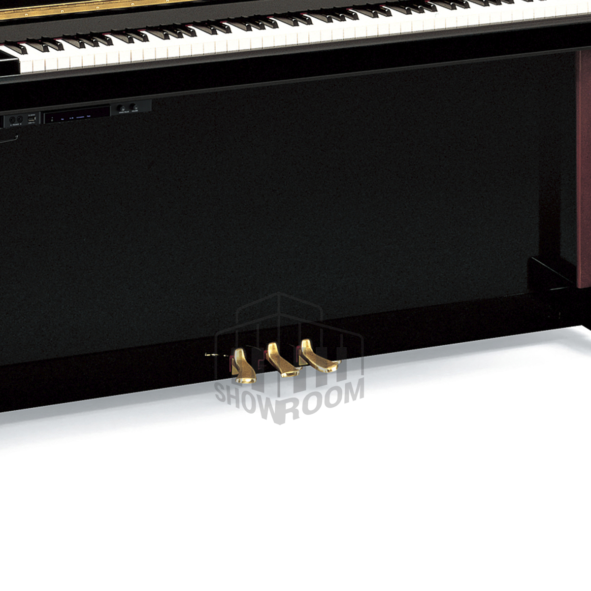 Yamaha • Yamaha Piano Vertical JX113 Silent Negro Brillante • Pianos